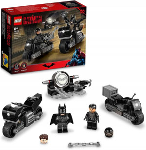 LEGO DC Motocyklowy pościg Batmana i Seliny 76179