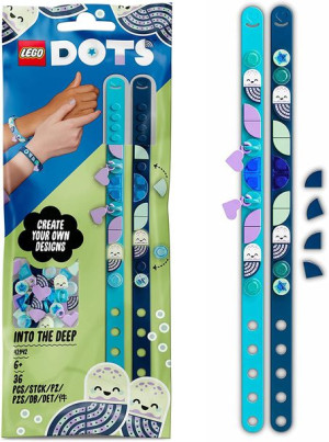 LEGO DOTS Głębiny bransoletki z zawieszkami 41942