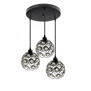 Lampa Wisząca Żyrandol Plafon Led Sufitowa Abażur