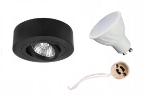 Oprawa H29 Podtynkowa Ruchoma + Gu10 5w Neutralna