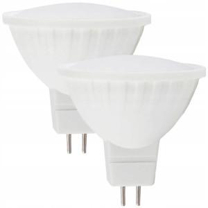 2x Żarówka Led Mr16 230v Smd 6w 60w 540lm Neutral
