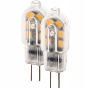2x Żarówka LED G4 2W 20W SMD mini 12V AC/DC CIEPŁA