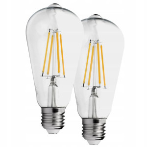 2x Żarówka E27 LED FILAMENT 14W NEUTRALNA ozdobna