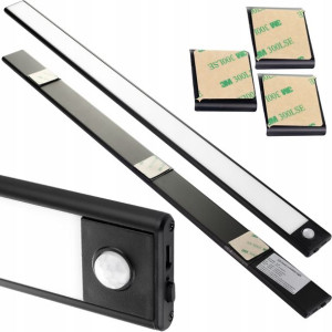 Lampa LED Listwa Oświetleniowa CZUJNIK RUCH MAGNES