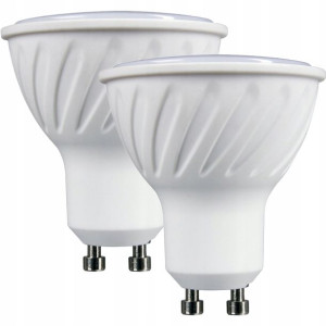 2x Żarówka LED GU10 550lm 5W CCD NEUTRALNA