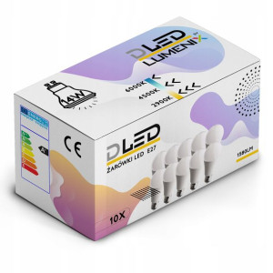 10x Żarówka LED E27 SMD 2835 1580lm 14W CCD