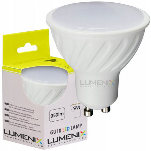 Żarówka LED GU10 950lm 9W CCD CIEPŁA