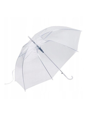 Parasol automatyczny JX bezbarwny, biały