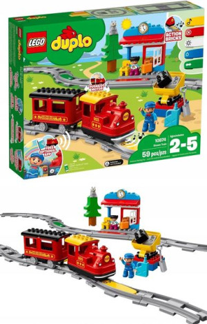LEGO Duplo 10874 Pociąg parowy