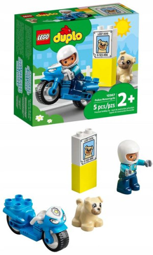 LEGO Duplo 10967 Motocykl policyjny