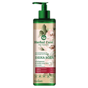 HERBAL CARE Regenerujący balsam do ciała DZIKA RÓŻA z kolagenem