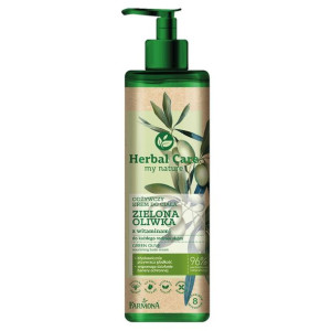 HERBAL CARE Odżywczy krem do ciała ZIELONA OLIWKA z witaminami