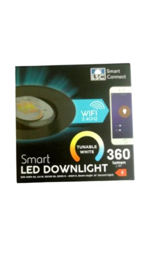 Oczko LSC Smart Connect 3600 lm czarny