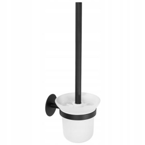 Szczotka Do Wc Z Uchwytem Matowa Czarna Black Rea