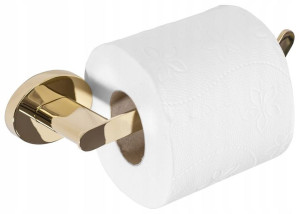 Uchwyt Na Papier Toaletowy Złoty Błyszczący Gold