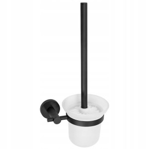 Szczotka Do Wc Z Uchwytem Black Czarna Matowa Rea