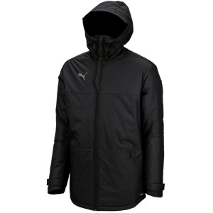 Kurtka męska puma teamfinal parka czarna 656496 03