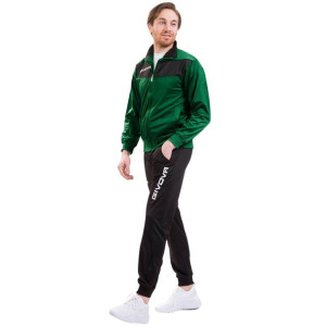 Dres givova tuta visa triacetato zielono-czarny tr018 1310