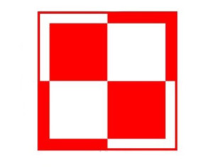 Magnes 10x10 Logo Szachownica Lotnictwo Rp Polska