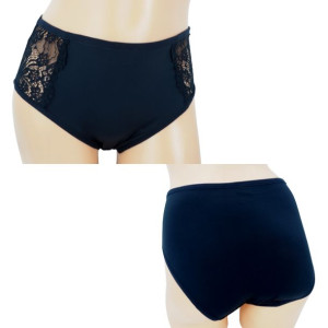 Majtki Damskie 1 Szt. Czarny 3xl