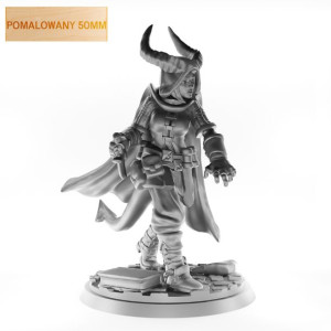 Figurka Rpg - Seria Humanoidy - Diablę Łotrzyk B - Pomalowany 50 Mm