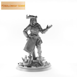 Figurka Rpg - Seria Humanoidy - Diablę Łotrzyk B - Pomalowany 50 Mm