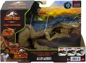 JURASSIC World Dinozaur Allosaurus Ryczący HCL91