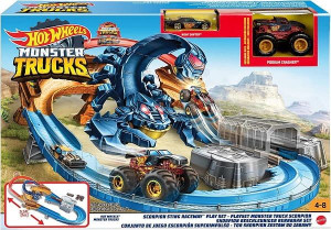 Tor Hot Wheels Monster Trucks Atak Skorpiona GNB05