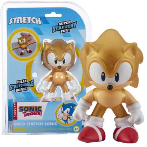 STRETCH SONIC Mała Figurka Rozciągliwa 13 cm Złoty