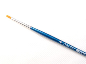 Pędzelek modelarski 0 płaski 51223 Italeri