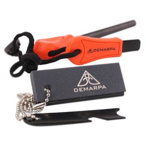 Zestaw 2 krzesiw survivalowych DEMARPA magnezowe