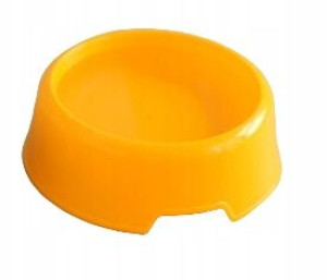 Mała miska dla psa lub kota plastikowa 12 cm