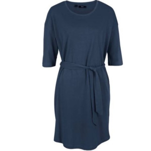 Bonprix Casualowa Bawełniana Elastyczna Sukienka Oversize Mini 44-46 917914