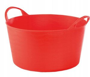 Pojemnik Wiadro Kosz Elastyczny Flexi 14l Czerwony
