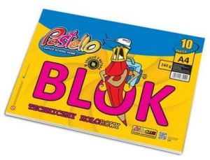 Blok techniczny kolorowy Pastello A4