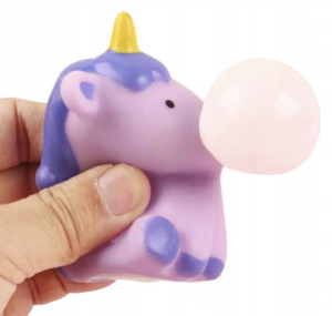 Gniotek squishy antystresowy dla dzieci jednorożec