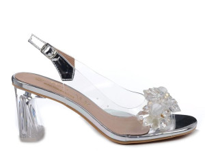 Buty damskie na obcasie przezroczyste DiA MR-C1