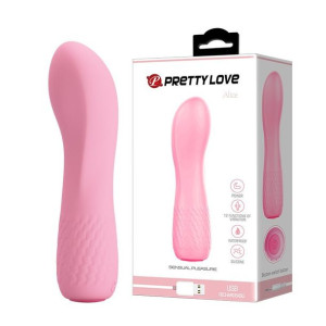 Silikonowy Wibrator Alice Usb 12trybów Pretty Love