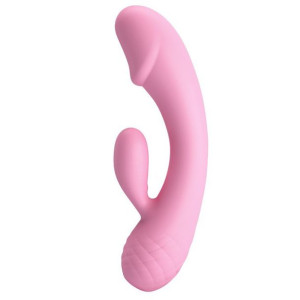 Wibrator Ze Stymulacją Łechtaczki Ron Usb 17,5cm