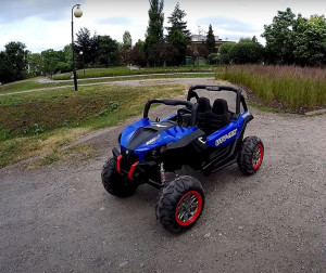 Auto na Akumulator XMX603 z MP4 Niebieski