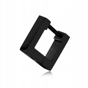 HUGGIE Kwadrat Kolczyk Do Ucha Punk SS316L