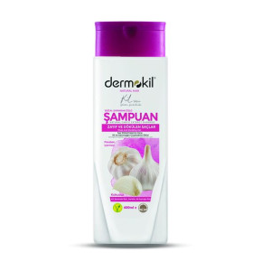 Dermokil naturalny szampon czosnkowy do włosów słabych i wypadających 400ml