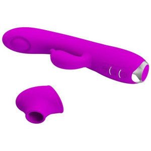 Pulsujący Wibrator Ze Stymulacją Łechtaczki Usb
