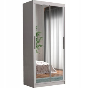SZAFA MINI Przesuwna 90x200 cm 5 KOLORÓW LUSTRA