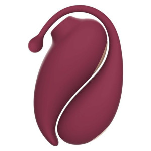 Stymulator Ssący I Jajko Wibrujące Silikon Apka