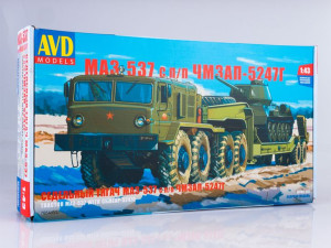 AVD MAZ-537 z naczepą CHMZAP-5247G