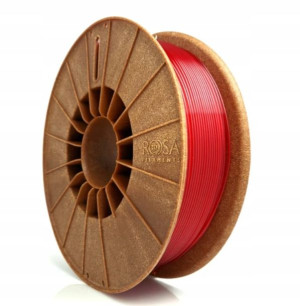 PET-G Standard 1,75mm czerwony Tr 0,8kg Rosa 3D