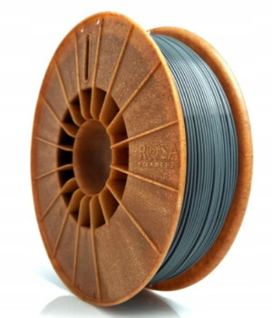 PLA Starter 1,75mm Gray Szary 0,8kg Rosa 3D
