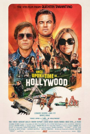 Pewnego razu w Hollywood plakat obraz 60x90 wielki