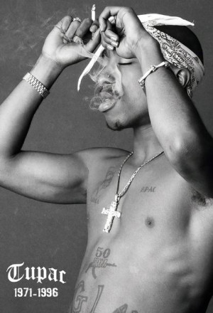Plakat tupac 2pac 60x90 61x91,5 obraz shakur